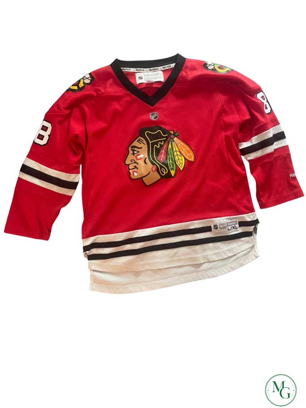 Reebok Chicago Blackhawks Patrick Kane #88 NHL Jersey Youth L/XL
